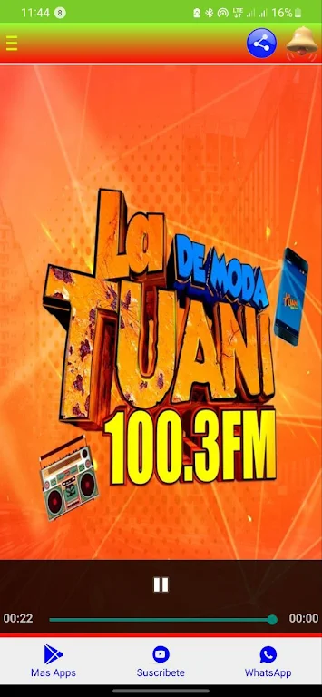 Radio la Tuani - 100.3 FM Screenshot2