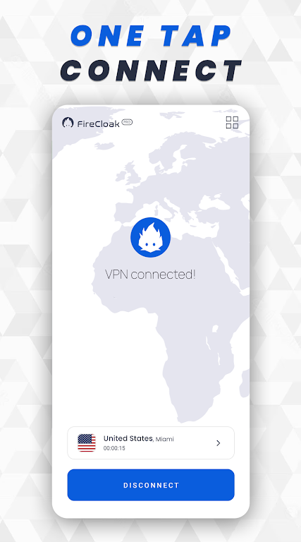 Secure VPN by FireCloak Screenshot1