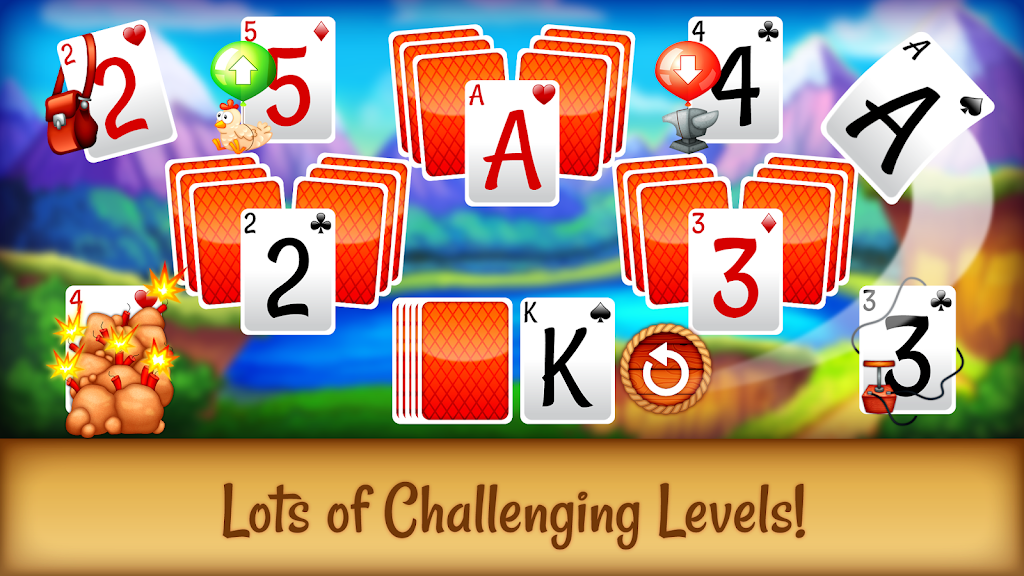 Solitaire Buddies - Tri-Peaks Card Game Screenshot2