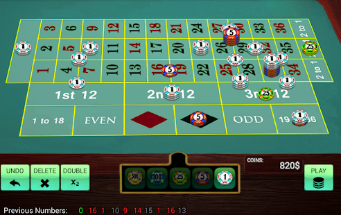 European Roulette Simulator Screenshot3