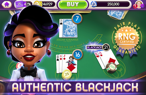 myVEGAS Blackjack -Free Casino Screenshot1