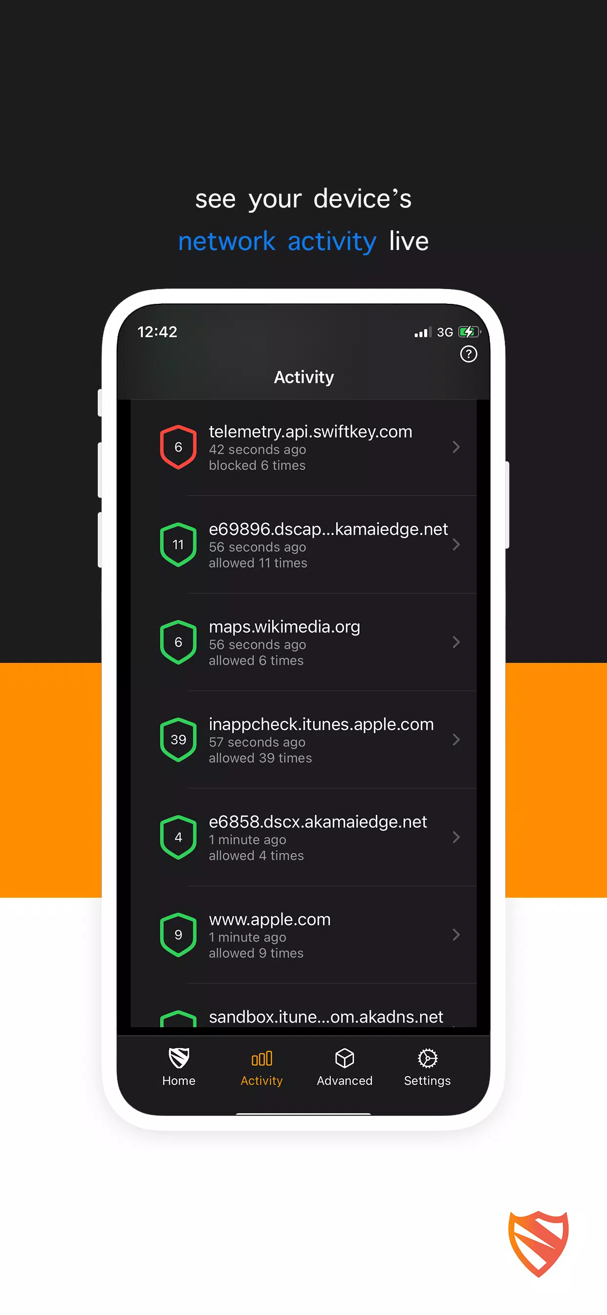 Blokada 6: The Privacy App+VPN Screenshot1