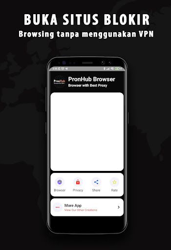 PronHub Browser Anti Blokir Tanpa VPN Screenshot1