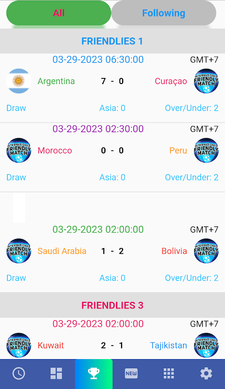 Friendly Matches 2024 Screenshot2