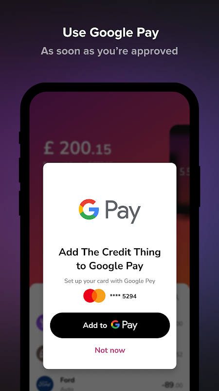 The Credit Thing - Credit Card Screenshot1