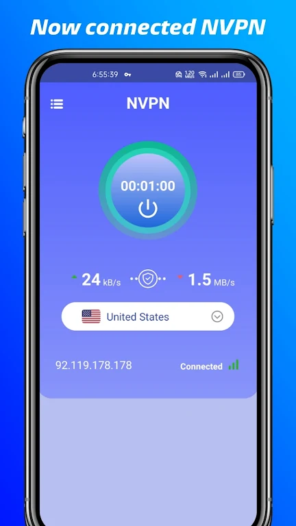 NVPN Unlimited High Speed VPN Screenshot3