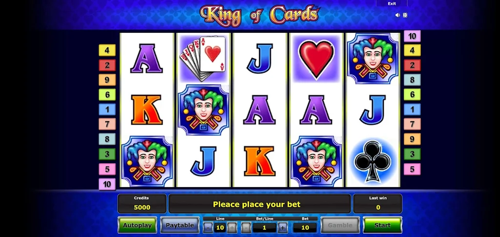 King Of Cards Slot Club Screenshot2