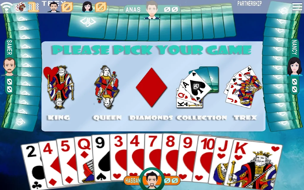 Golden Card Games Tarneeb Trix Screenshot3