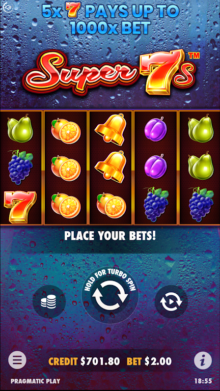 Super 7s - Slot Casino Game Screenshot1