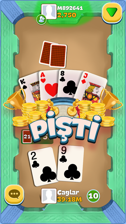 Pişti Master - Gerçek İnsanlar Screenshot4