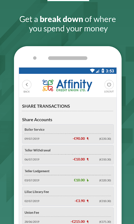 Affinity Credit Union Screenshot3