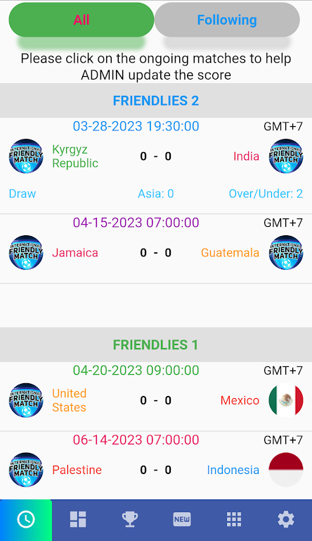 Friendly Matches 2024 Screenshot1