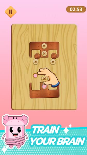 Wood Nuts & Bolts Puzzle Screenshot3