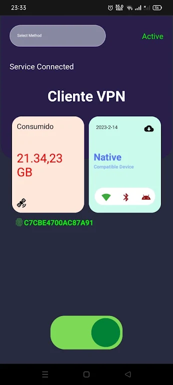 Cliente VPN (V2ray) Screenshot1