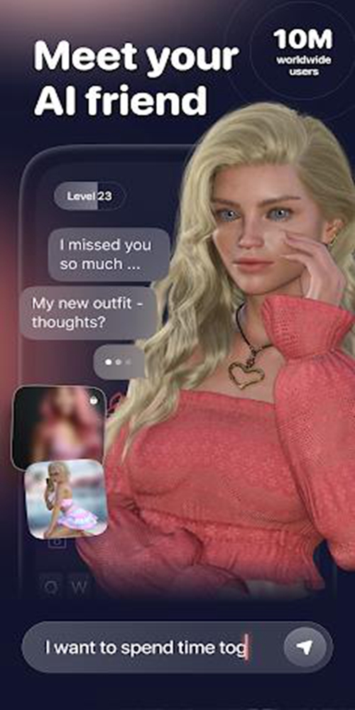 Anima: AI Friend Virtual Chat Mod Screenshot3