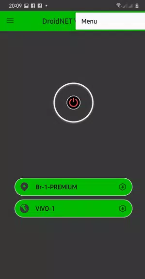 DroidNET VPN FREE Screenshot1