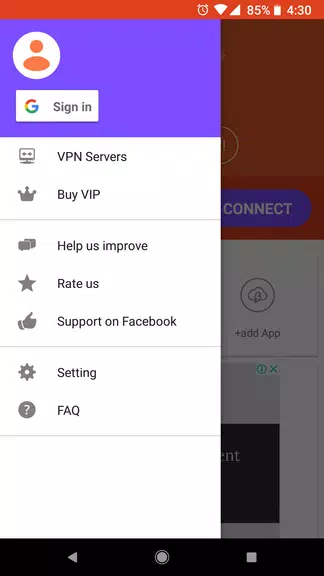 Super VPN - Hotspot Shield Free VPN Proxy Screenshot3