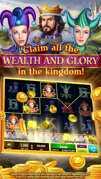 Golden Knight Casino – Mega Wi Screenshot3