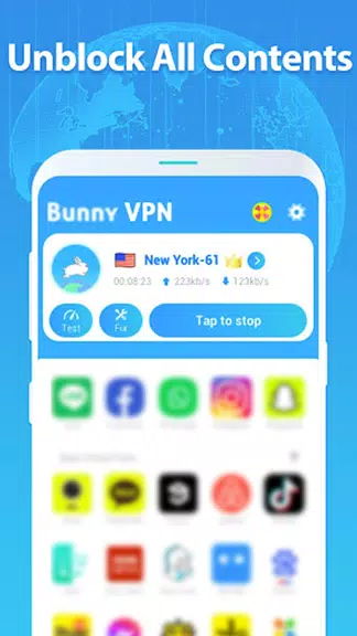 Secure vpn Fast - Вunny VPN Screenshot1