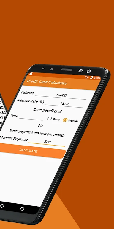 Credit Card Calculator Screenshot4