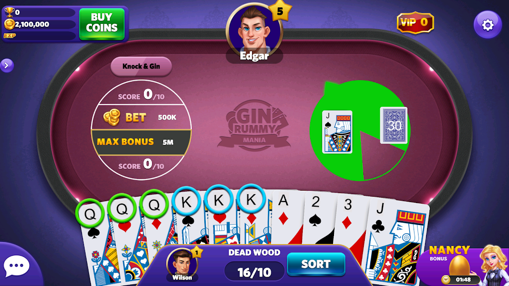 Gin Rummy Mania Screenshot3