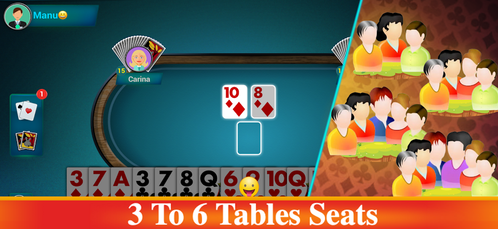 Bhabhi multiplayer card game Screenshot4