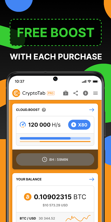 CryptoTab Browser Pro Mod Screenshot1