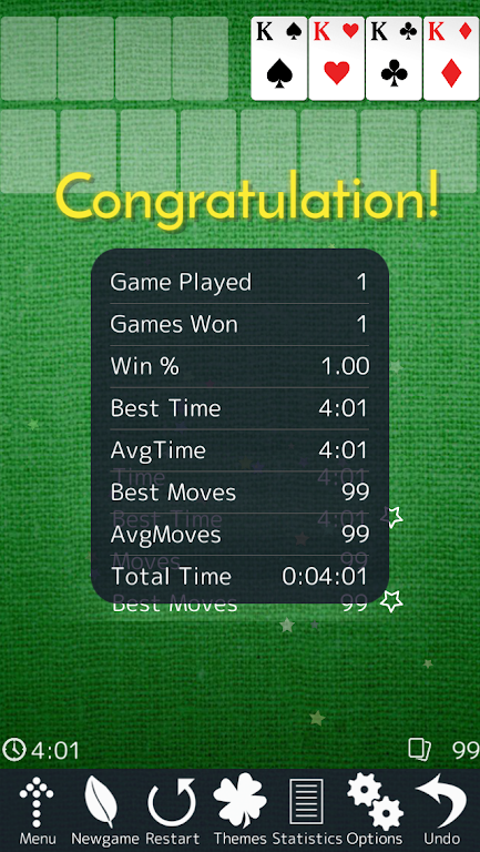 Simple FreeCell Screenshot3