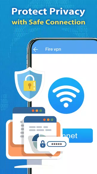 Fire VPN - Low Ping VPN Proxy, Game Speed Booster Screenshot4