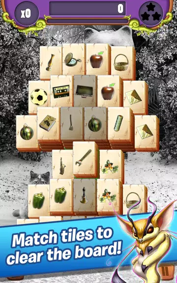 Hidden Mahjong - Cats Tropical Screenshot1