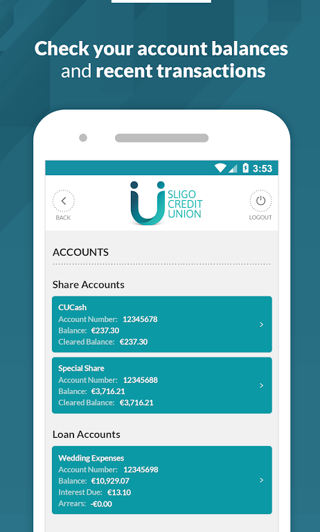 Sligo Credit Union Screenshot2