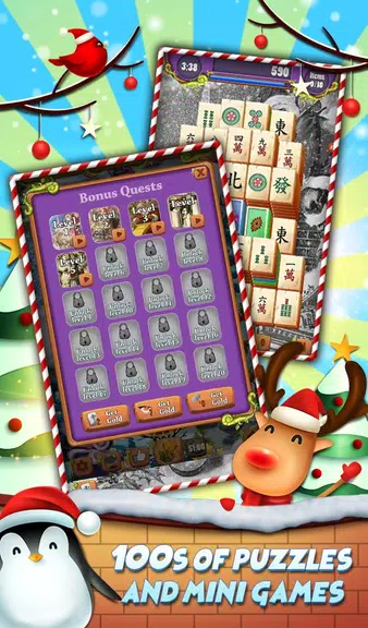 Xmas Mahjong: Christmas Magic Screenshot3