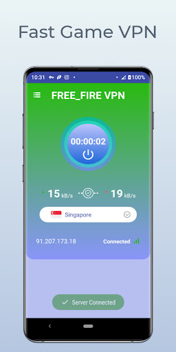 VPN For FreeFireMobile -World Fast Game Booster Screenshot2