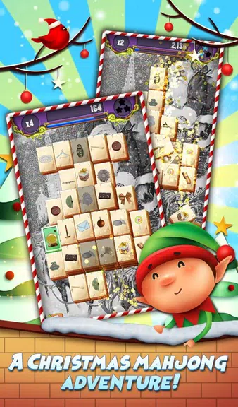 Xmas Mahjong: Christmas Magic Screenshot1