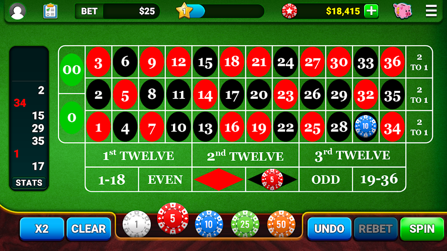 Roulette Casino Vegas Games Screenshot1