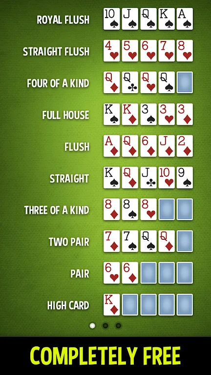 Poker Hands - Learn Poker FREE Screenshot1