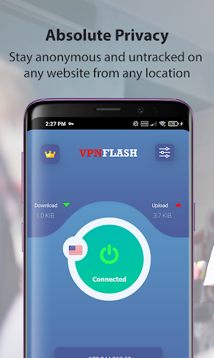 New free VPNFlash - Fast unlimited proxy security Screenshot1