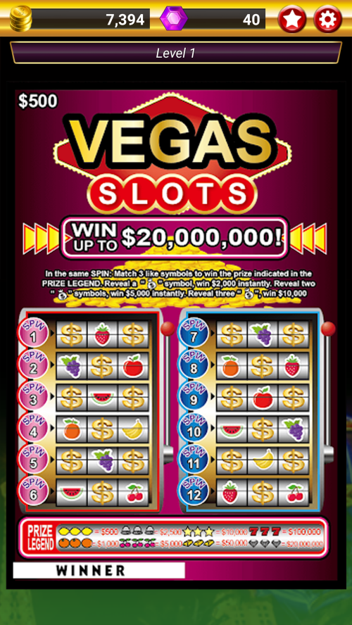 Lotto Scratch – Las Vegas Screenshot3