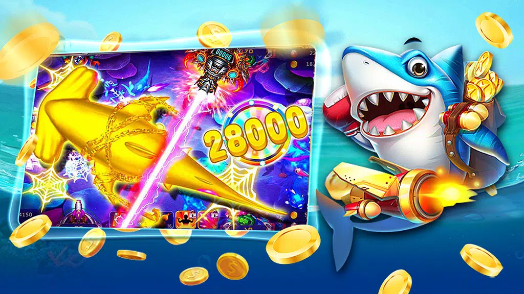 777Fish Casino: Cash Frenzy Slots 888Casino Games Screenshot1