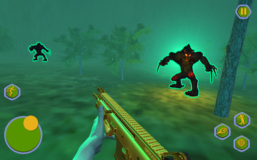 Werewolf Games : Bigfoot Monster Hunting in Forest Screenshot1