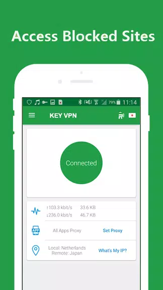 KEY VPN – Secure, Free VPN Proxy Screenshot2