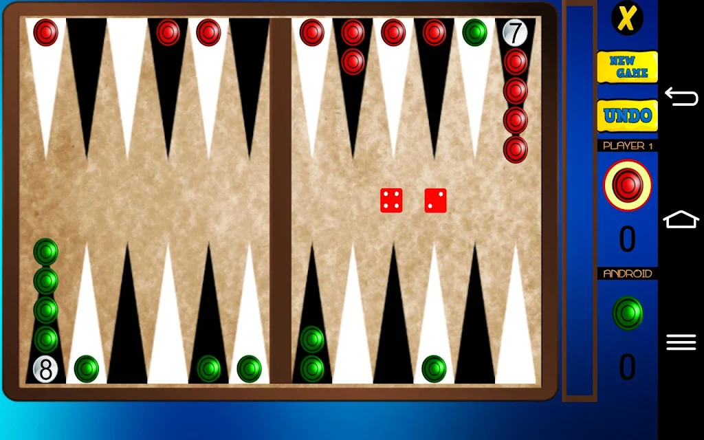 Narde - Long Backgammon by Clarka Apps Screenshot3