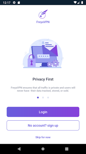 FreyaVPN Screenshot1