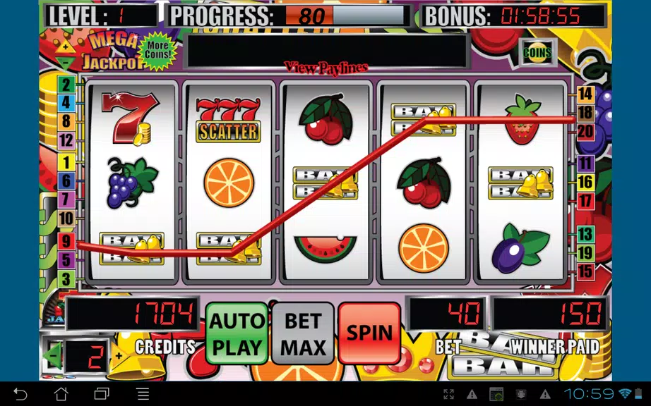 Mega Jackpot Slot Machine Screenshot1