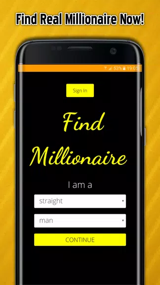 Online Dating, FindMillionaire Screenshot1