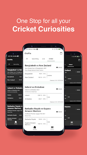 CricFlix: Live Scores, Cricket News & Scorecard Screenshot1