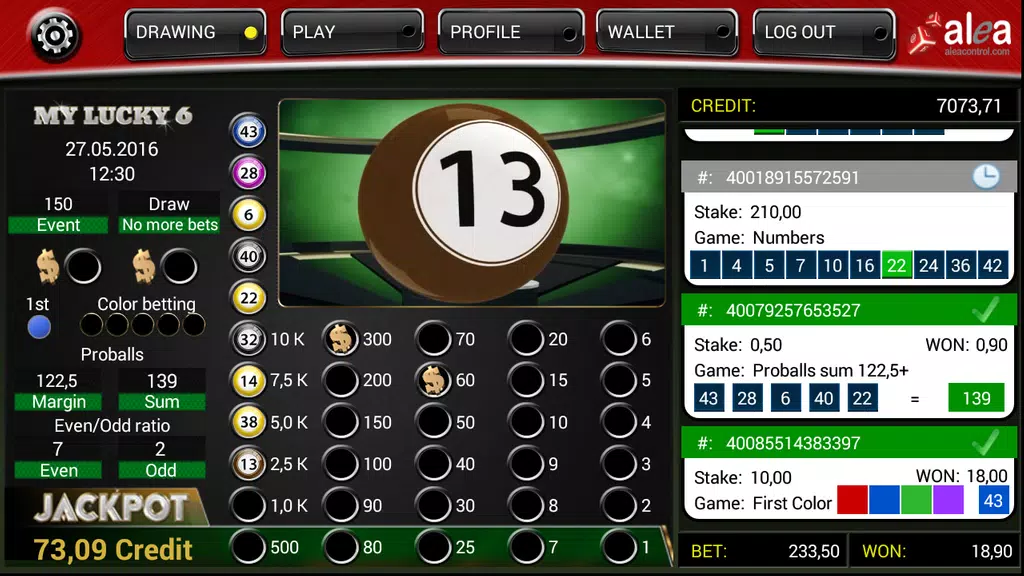 MyLucky6 Bingo Screenshot1