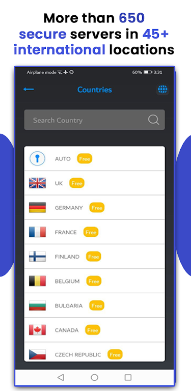 Netflex VPN: Unlimited Free VPN Proxy & Secure VPN Screenshot2