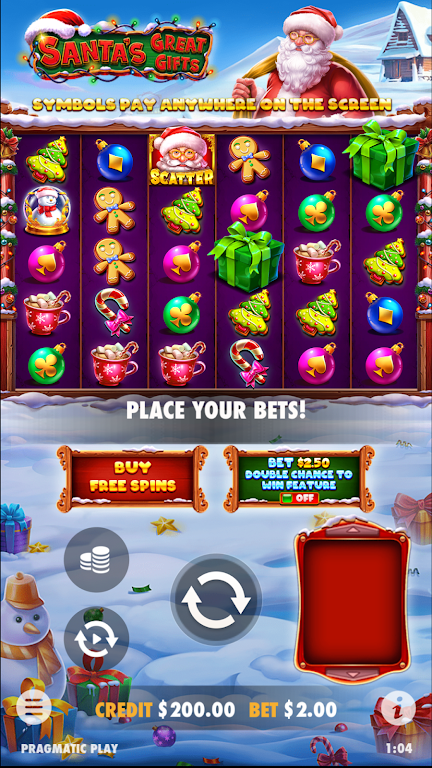 Santas Great Gifts Slot Casino Screenshot4