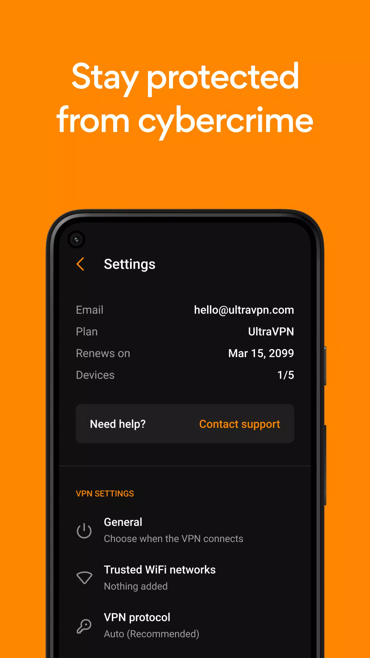 Ultra VPN Secure USA VPN Proxy Screenshot1